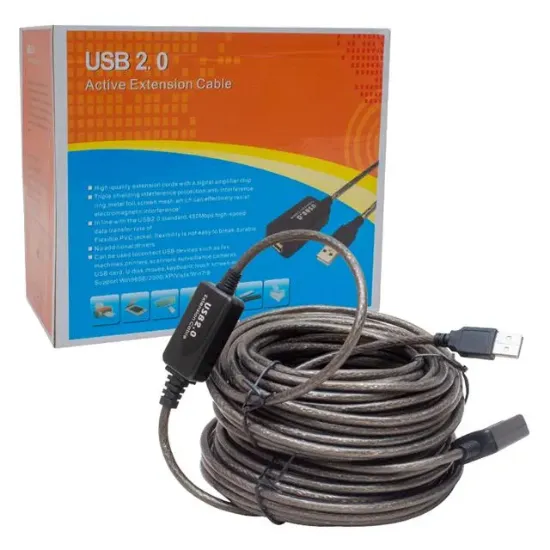 Powermaster Usb Uzatma Kablosu 20 Metre resmi