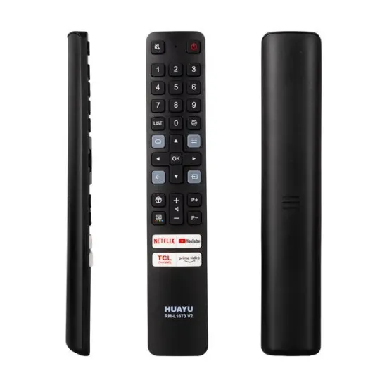 TCL RM-L1673 V2 Netflix - Prime Video - TCL Chanel - Youtube Tuşlu TCL Lcd Led TV Kumanda resmi