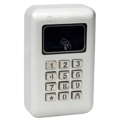 Novacom NC-MS03WP RFID - Şifrematik Kart Okuyucu Otomatik Kapı Kilit Sistemi (Pin - Proximity) resmi