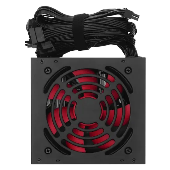 Everest EPS-500A Real 500W 4*SATA 12cm Fanlı Oyuncu PC Destekli Power Supply PSU resmi