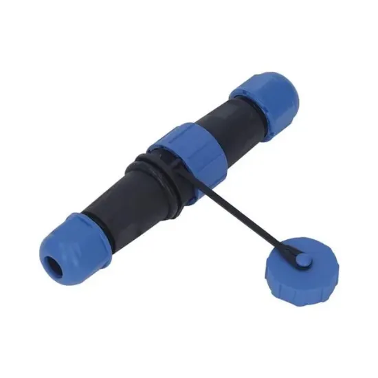 SD16 Su Geçirmez 2 Pin 16 Mm Konnektör Takımı resmi