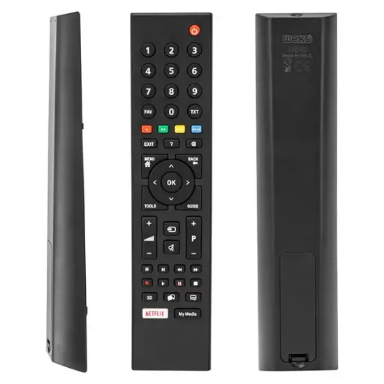 Arçelik RC3214806/02 - Beko B49L 8860 - Grundig 49GCU 7900B Netflix - My Media Tuşlu Lcd-Led Tv Kumanda resmi