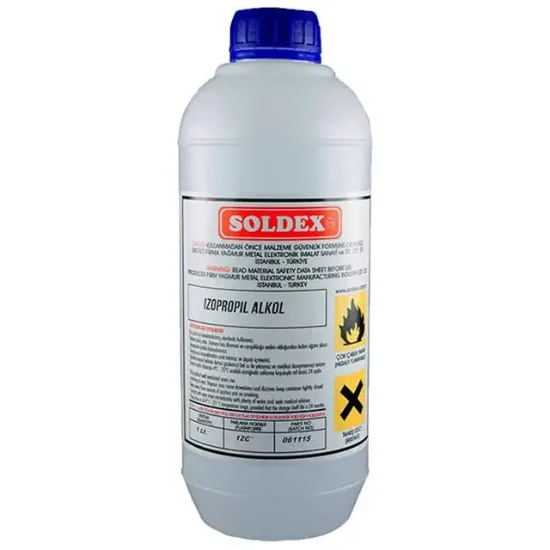 Soldex Izopropil 1 Lt. Alkol resmi