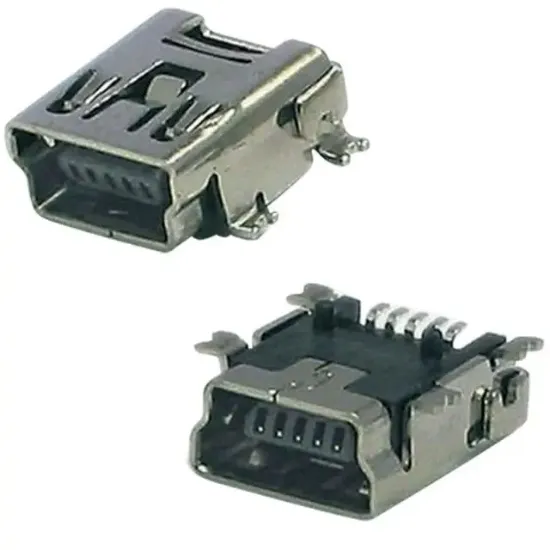 Usb 5 Pin Yatık Şase  (Usb 5 Pin 90) resmi