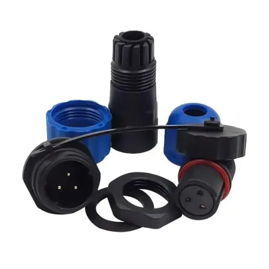 SD13 Tipi Su Geçirmez 3 Pin Konnektör resmi