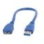 Powermaster PM-12900 USB 3.0 Data Micro Usb Kablosu 20 Cm resmi