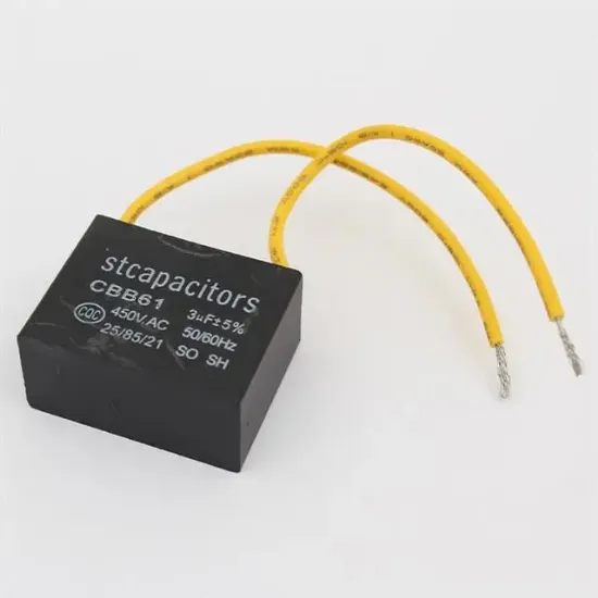 3.3 MF 250V Kutupsuz Kondansatör resmi