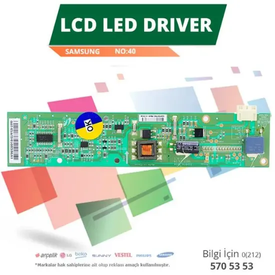 Samsung SSL320_0D3A REV0.1- LTA320AP33 - Lcd Led Driver resmi