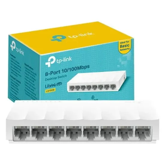 TP-Link LS-1008 8 Port 10 - 100 Mbps Ethernet Switch resmi