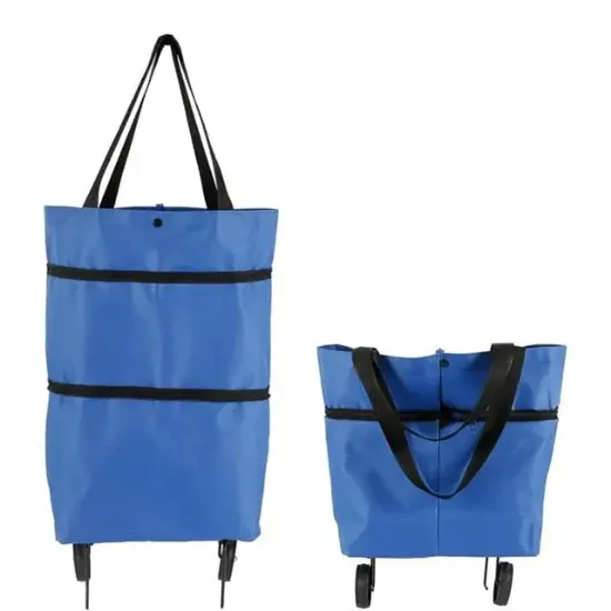 Sunup Tekerlekli Katlanabilir Pratik Pazar Çantası resmi