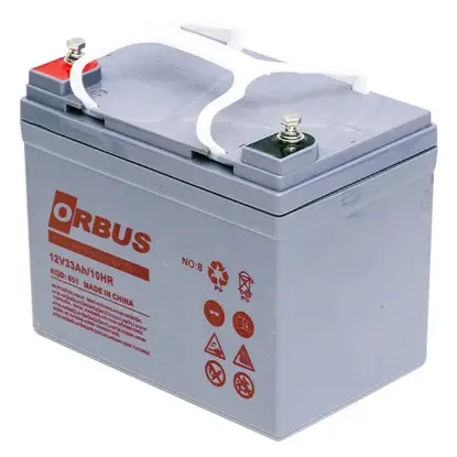 Orbus 12 Volt 33 AH Jel Tip Engelli Araç Aküsü (126x194x170Mm) resmi