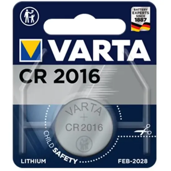 Varta CR 2016 3 Volt Lityum Tekli Pil resmi
