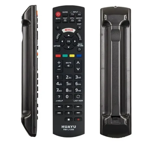 Huayu RM-L1268 Panasonic Netflix Tuşlu Universal Lcd Tv Kumandası resmi
