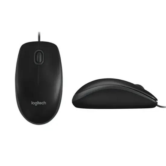 Logitech MK120 Usb Q Siyah Kablolu Klavye + Mouse Set resmi