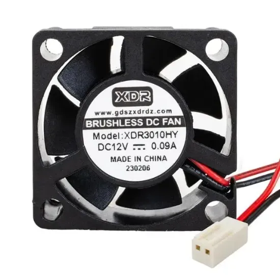 PowerMaster PM-16728 30x30x10 mm 12 Volt DC Fan resmi