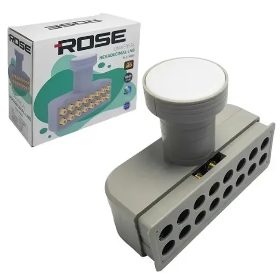 Rose RLE-1600 16 Çıkışlı 0.1 DB Full HD 4K LNB Universal Hexademical resmi