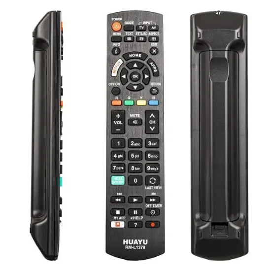 Huayu RM L1378 - TCP50G2- N2QAYB000485 Netflix Tuşlu Panasonic Lcd Led Tv Kumandası resmi
