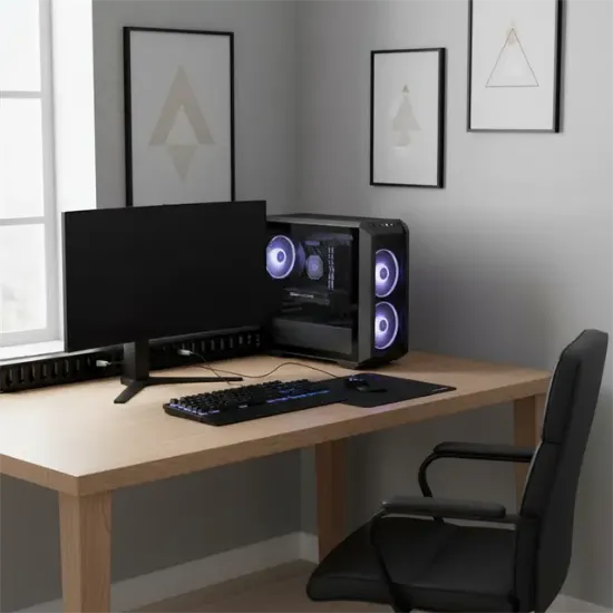 Powermaster TD-L801-12 19" 1U Rack Kabin Yatay Kablo Düzenleyici Kapaklı Kanal Yandan Geçişli resmi