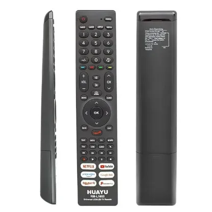 Huayu RM-L1655 Netflix-YouTube-Prime Video-Google Play Tuşlu Universal Lcd Led Tv Kumandası resmi