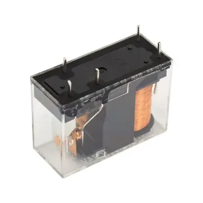 24 Volt Röle Tek Kontak 5 Bacak 10 Amper resmi