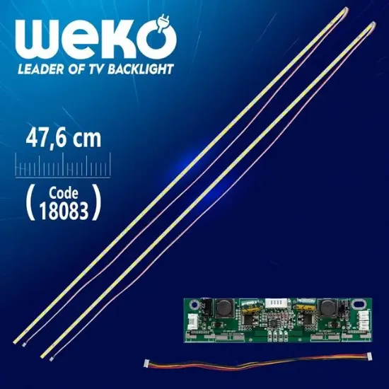 43'' Inch 51 Ledli 47 Cm Universal Tv E-Led Takımı resmi