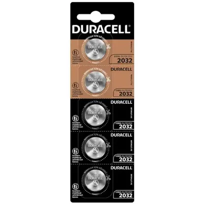 Duracell CR2032 Lityum Düğme Pil (5'li Paket) resmi