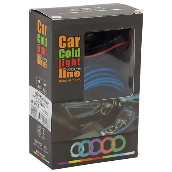 Powermaster 5 Metre Mavi Araç İçi Neon İp Aydınlatma resmi