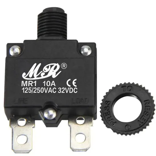 Reset Butonu 220 V - 10 Amper MR1 resmi