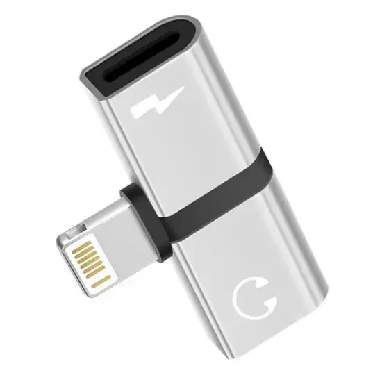 Powermaster PM-18316 iPhone Lightning Şarj Kulaklık Çevirici Adaptör Jack resmi