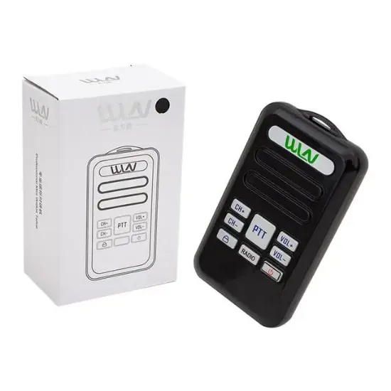 Wln KD-C80 3-5 Km 16 Kanal Radyolu Deprem Çantası İçin Mini Telsiz resmi