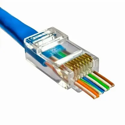 PowerMaster EZRJ45 Cat5-Cat6 Açık Uçlu Soket 8P-8C (100 Adet) resmi