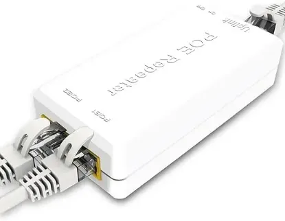 EZCOOL EZ-102JL 1 GİRİŞ 2 ÇIKIŞ POE REPEATER (ÇOKLAYICI) resmi
