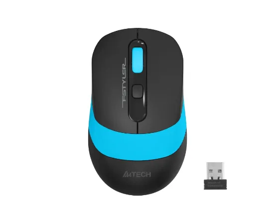 A4 TECH FG10 OPTIK MOUSE NANO USB MAVİ 2000 DPI resmi