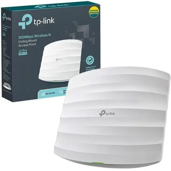 TP-Link EAP115 300 Mbps Kablosuz N Tavan Tipi Access Point resmi