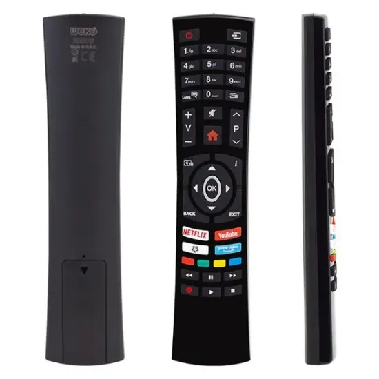 Weko Vestel Hi-Level Netflix-YouTube-Prime Video Tuşlu LCD LED TV Kumanda resmi