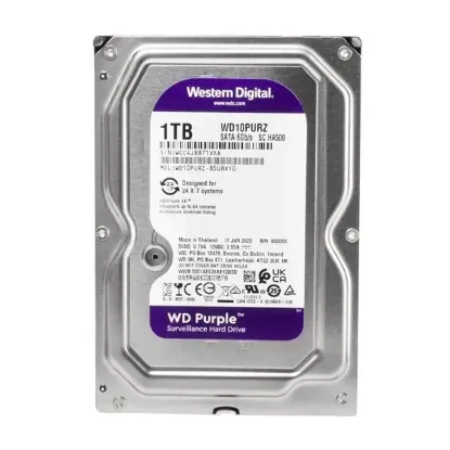 Western Digital Purple WD10PURZ 1 TB Sata 6GB/S 7-24 Güvenlik Harddisk resmi