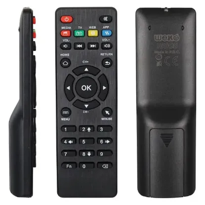 Hiremco Smart 2 4K Android Box Uydu Kumandası resmi