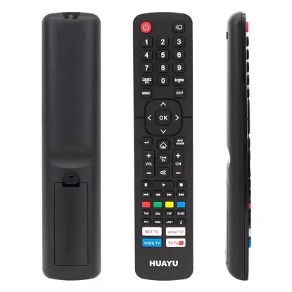 Huayu URC1530 Hisense Netflix-Youtube-Amazon Tuşlu Universal LCD-LED Tv Kumandası resmi