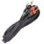 Powermaster PM-1943 2RCA - 3.5Mm Stereo 5 Metre Erkek Kablo resmi