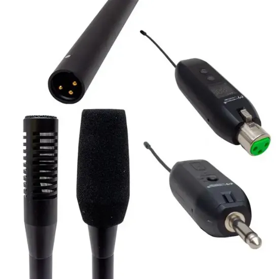 Magicvoice Mv-19603 UHF Kablosuz Kamera Uyumlu Mikrofon resmi