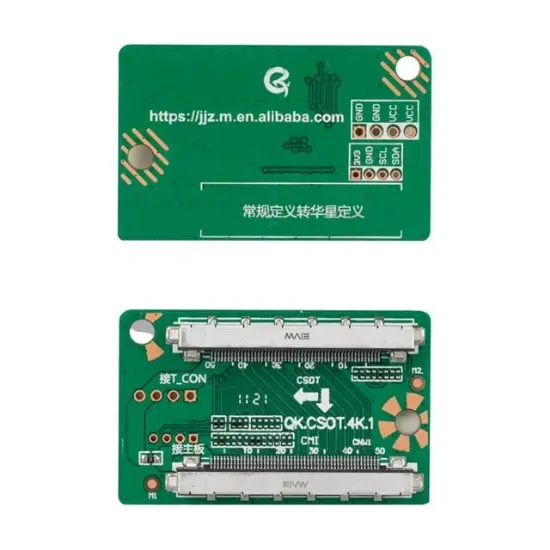 Lcd Panel Flexi Repair Kart QK CSOT 4K 2 4K UHD Üni Qk0814b resmi