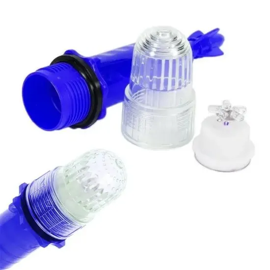 PowerMaster PM-19633 Mavi LED Su Geçirmez Balık Ağı Sinyal Lambası Pilli Çalışır Işıklı Şamandıra resmi
