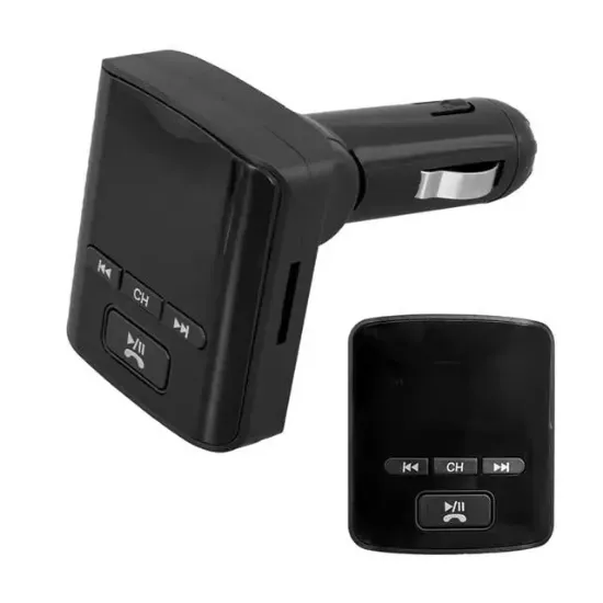 Hello Usb-SD-Bluetooth-Mp3 Destekli 12-24 Volt Ekranlı Hafızasız Fm Transmitter HL-19682 resmi