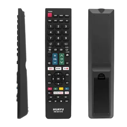 Huayu RM-SH1516 Sharp Netflıx- Youtube- Prıme Vıdeo Tuşlu Unıversal Lcd-Led Tv Kumanda resmi