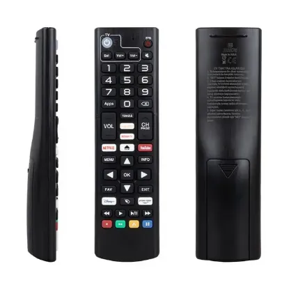 Dreamstar Android Netflix-Youtube-Prime Video Tuşlu Tv Uyumlu Uydu Kumandası resmi
