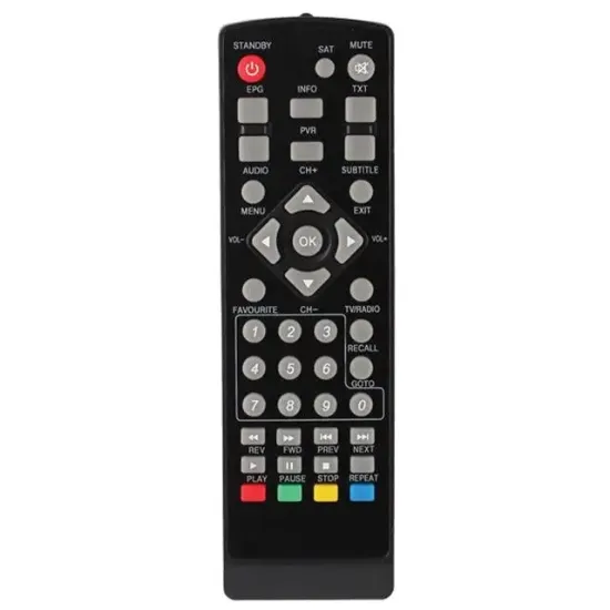 Yumatu Mini HD Slim Display’lı Uydu Alıcı Kumandası resmi