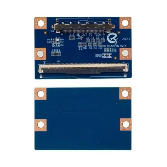 WEKO 96 PIN- 51 PIN SAMSUNG MU TU T-CON FLEXI ÇEVİRİCİ BOARD 2*96 Pin SAM V2,2 resmi