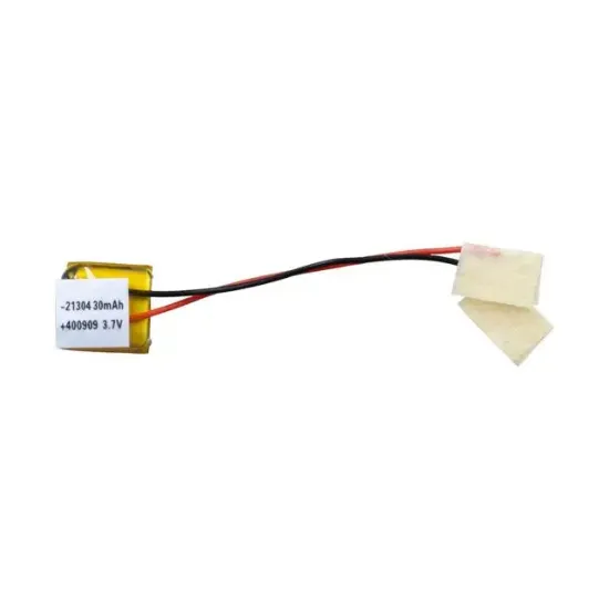 PowerMaster 400909 3.7 Volt 30 Mah Lityum Polimer Pil Soketsiz resmi