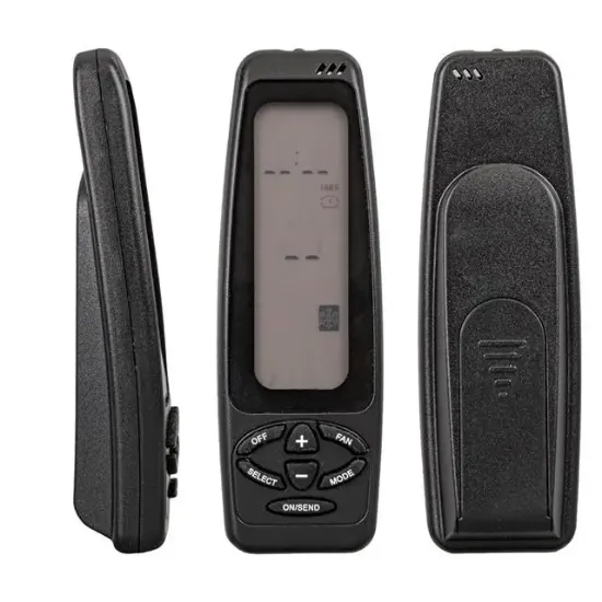 Electra RC-4 / RC-3 / RC-7WMZ Klima Kumandasi Siyah Uzun Ekran resmi