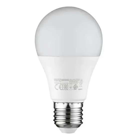 Horoz Electric 9 Watt E27 Beyaz Led Ampul resmi